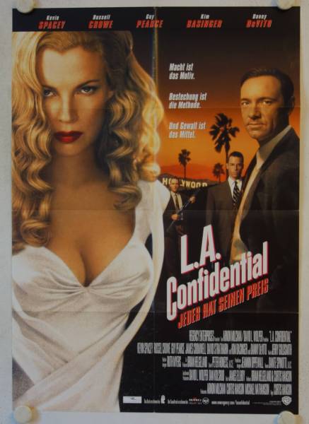L.A. Confidential original release german movie poster